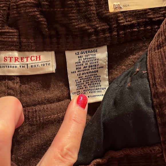 Women’s Faded Glory Stretch Cords Size 12 Average - Picture 5 of 5